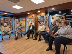 Moderationsrunde zum 50jährigen Jubiläum des Fremdenverkehrsvereins