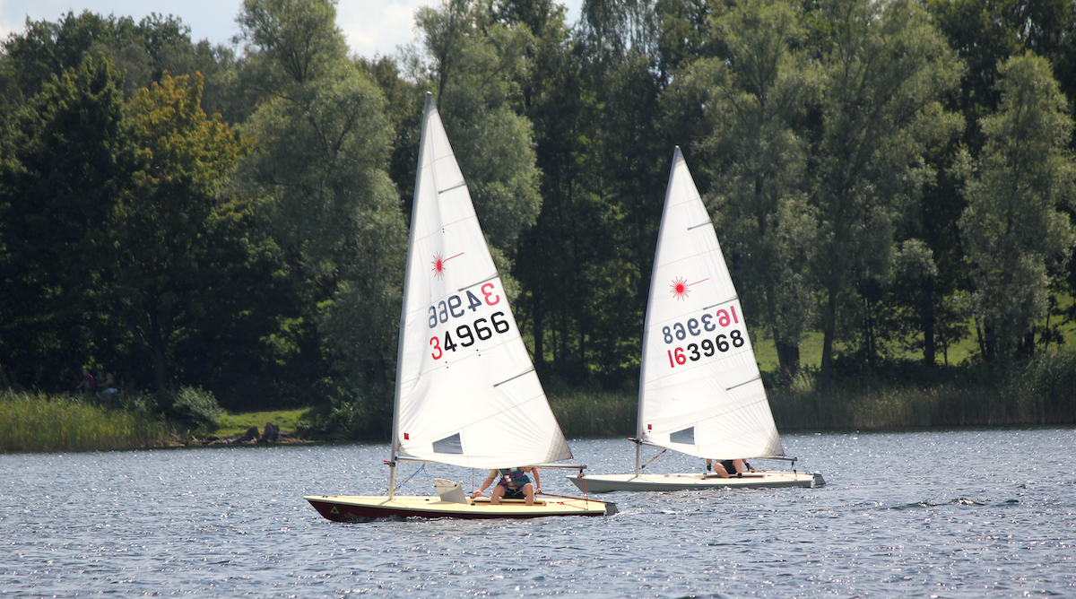 Segeln auf dem Tankumsee